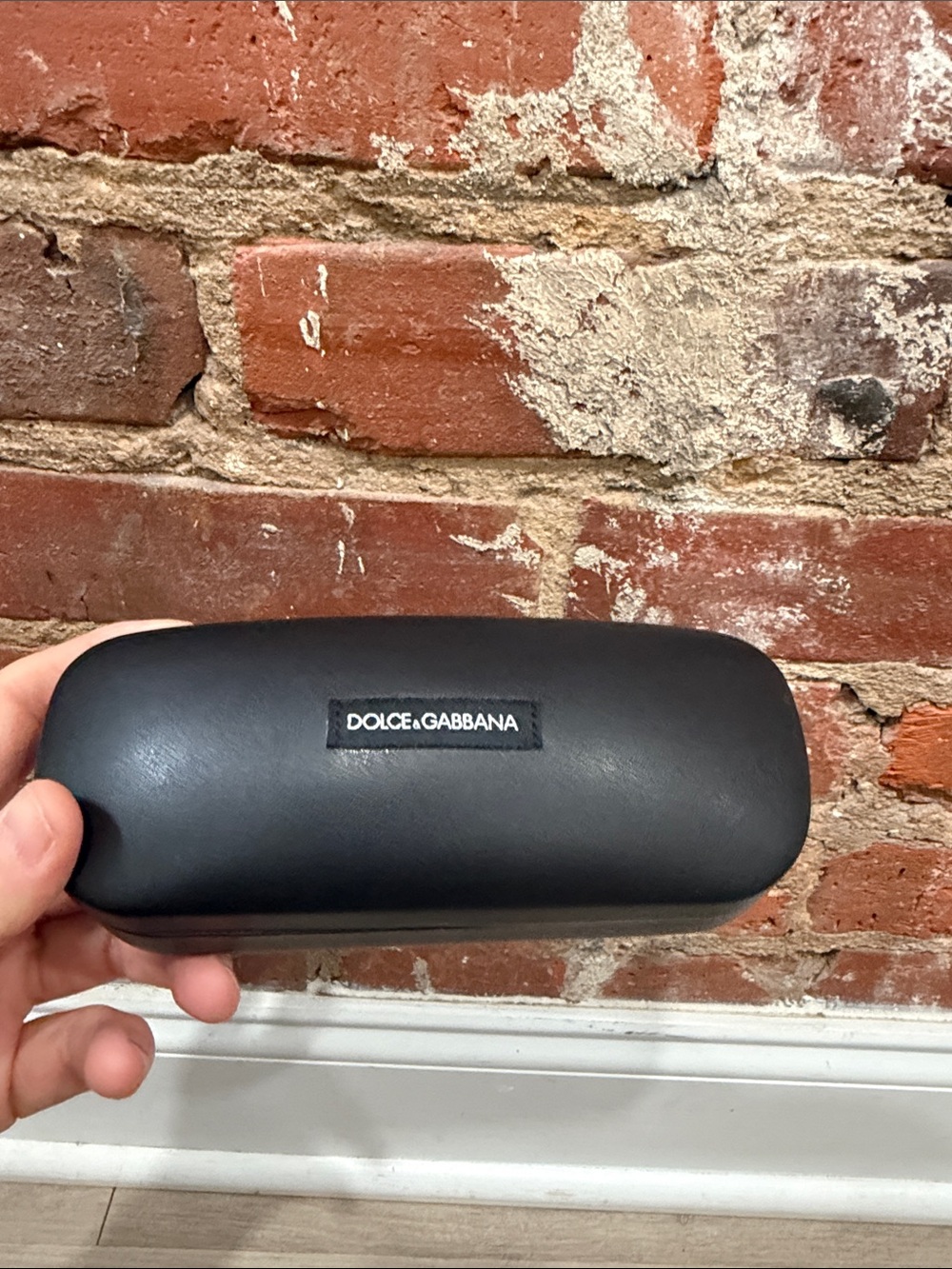 Dolce & Gabbana Black Eyeglass Case